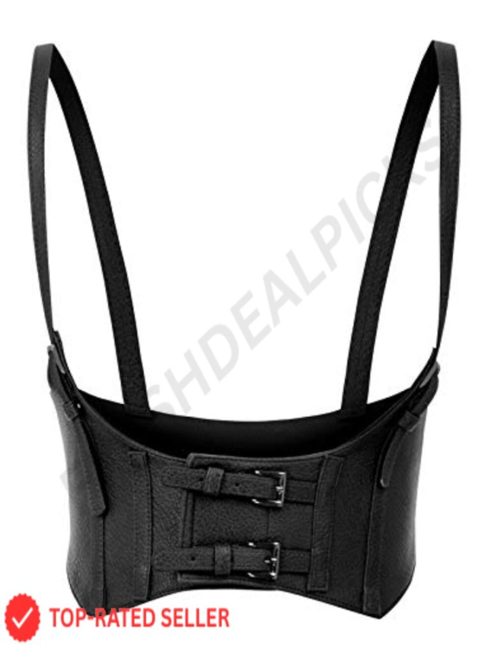 Faux Leather Steampunk Underbust Corset Waist Belt